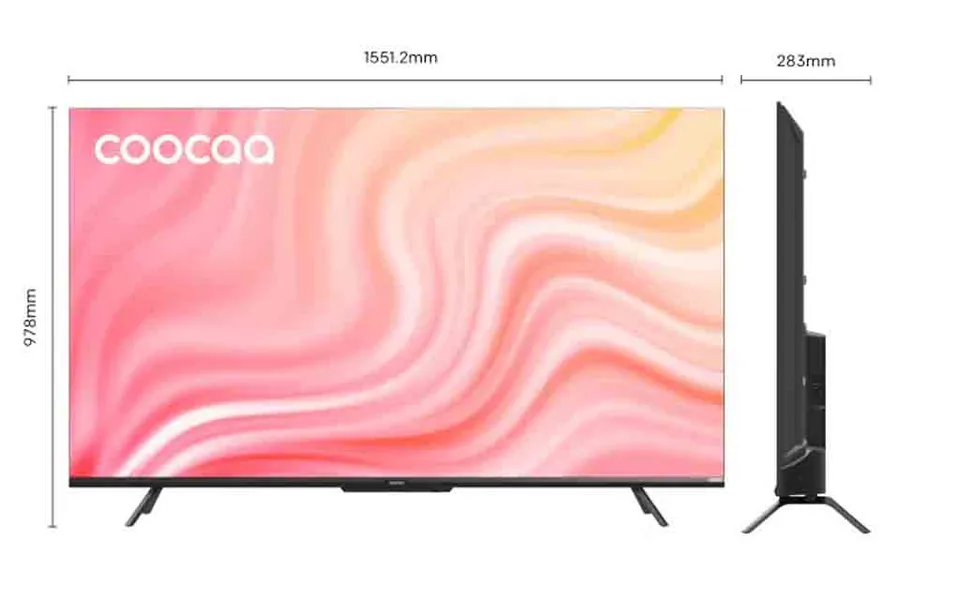 Google Tivi Coocaa 4K 70 Inch 70Y72