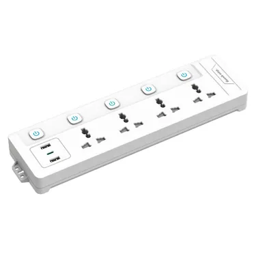 Ổ Cắm Điện Quang ĐQ EQS 4SW 2m 3U 1