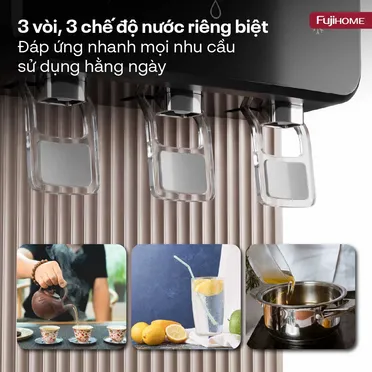 Máy Lọc Nước Có Chức Năng Làm Nóng Lạnh Fujihome WP2109C 5