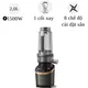 Máy Xay Sinh Tố, Ép Trái Cây Philips HR3770/00