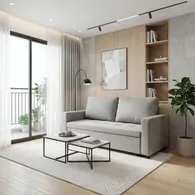 Sofa Giường ELLE Xám Nhạt