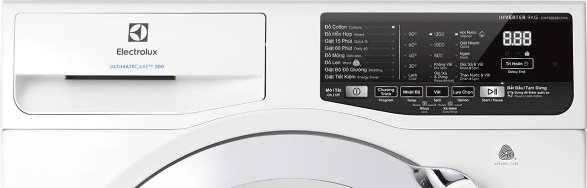 Máy Giặt Electrolux Inverter 9 Kg EWF9025BQWA 2