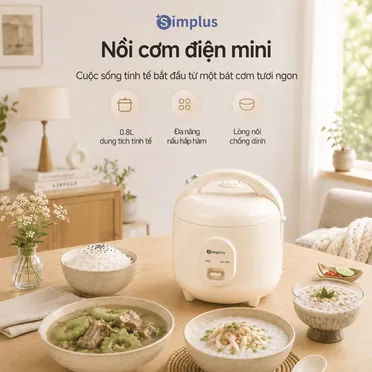 Nồi Cơm Điện Simplus DFBA012CW00-VIP 7