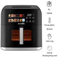 Nồi Chiên Không Dầu Magic Eco AC-162 8 Lít