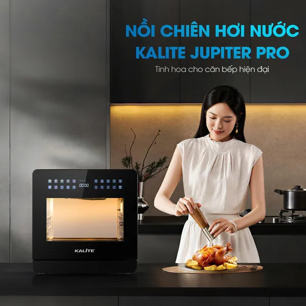 Nồi Chiên Hơi Nước Kalite Jupiter Pro 18 Lít