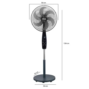 Quạt Đứng Có Remote Ferroli FWF-50SBD 75W 0