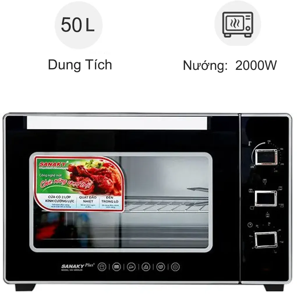 L&ograve; nướng VH-5099N2D 50 l&iacute;t