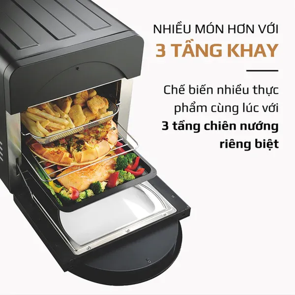 Nồi Chiên Không Dầu Olivo AF15