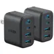 Củ Sạc Anker Zolo 2C2A 50W Đen (Black) B2B_A121E