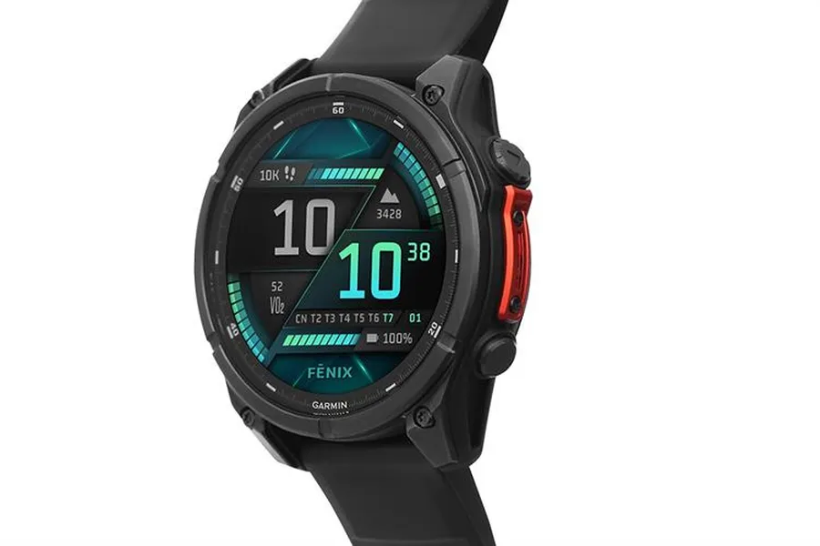 Garmin Fenix 8 47mm viền thép dây silicone