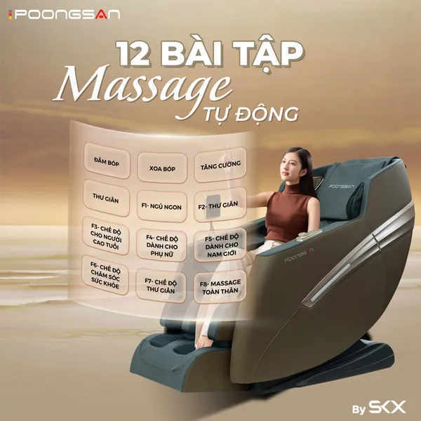 Ghế Massage Poongsan MCP-106