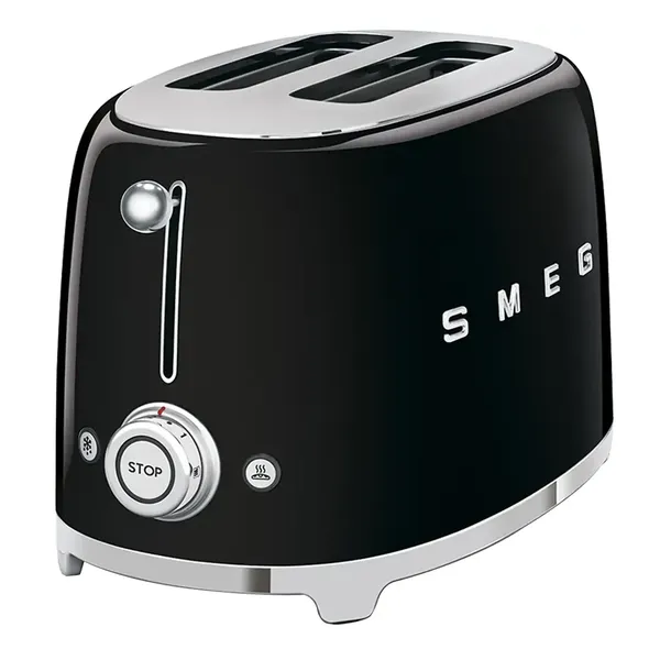 Máy nướng bánh mì Smeg TSF01BLEU, Màu đen