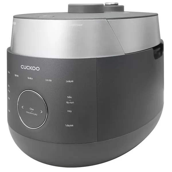 Nồi Cơm Điện Tử Áp Suất Cao Tần Cuckoo CRP-LHBR1000F/GRGRCRCKV 1.8 Lít - Hàn Quốc