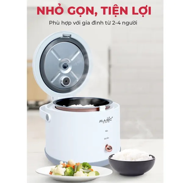 Nồi Cơm Điện Magic Eco AC-240 0.8 Lít