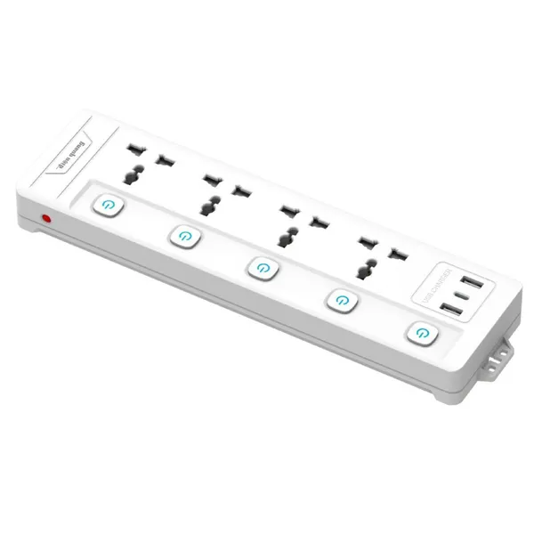 Ổ Cắm Điện Quang ĐQ EQS 4SW 2m 3U