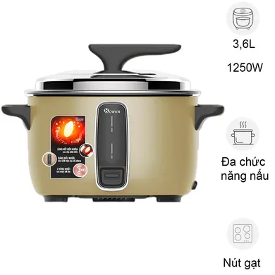 Nồi Cơm Điện Sowun SW6936 3.6 Lít