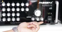 C&aacute;ch chỉnh amply Paramax hát karaoke cực hay