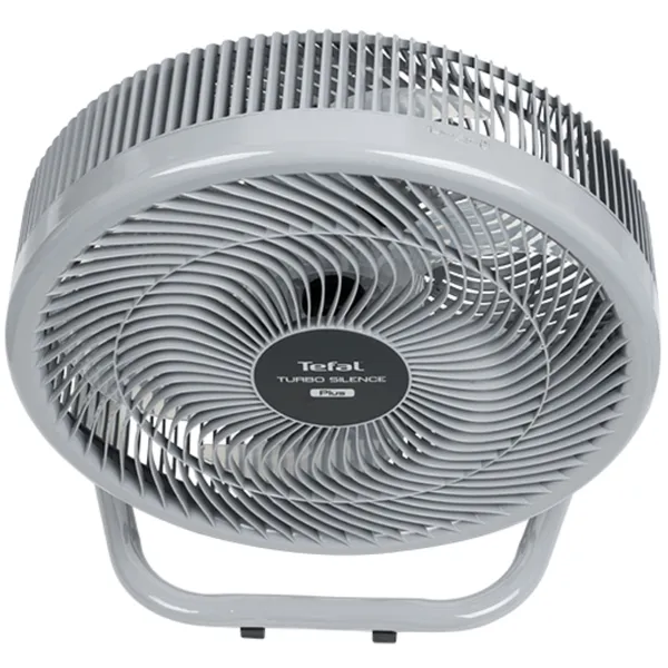 Quạt Sàn Tefal Turbo Silence Plus VH686790 - Xám Cánh Trắng