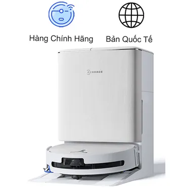 Robot Hút Bụi Thông Minh Ecovacs T90 PRO OMNI Màu Trắng