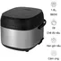 Nồi Cơm Điện Tử Cuckoo CR-1050F 1.8 Lít, Đen Bạc