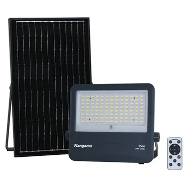 Đèn LED Pha Năng Lượng Mặt Trời Kangaroo KG-FLSLPH-300W2400 0