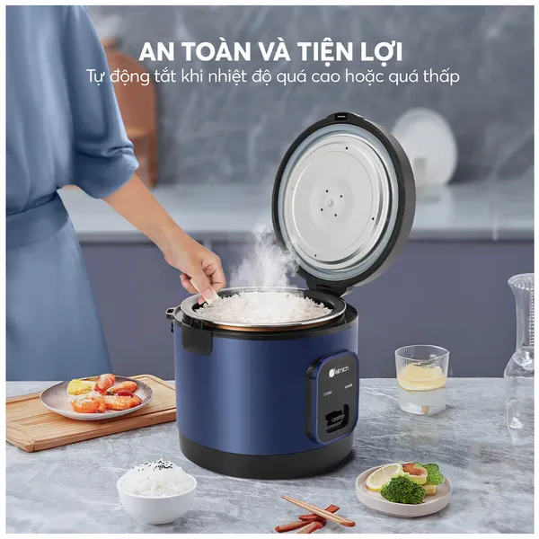 Nồi Cơm Điện Elmich RCE-9129 1.8 Lít