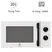 Lò Vi Sóng Electrolux EMM20K22W 20 Lít