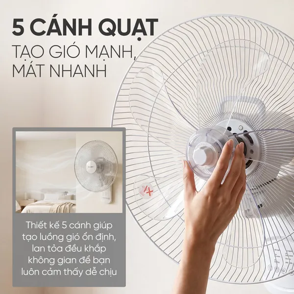 Quạt Treo Tường Magic Eco A-259 60W