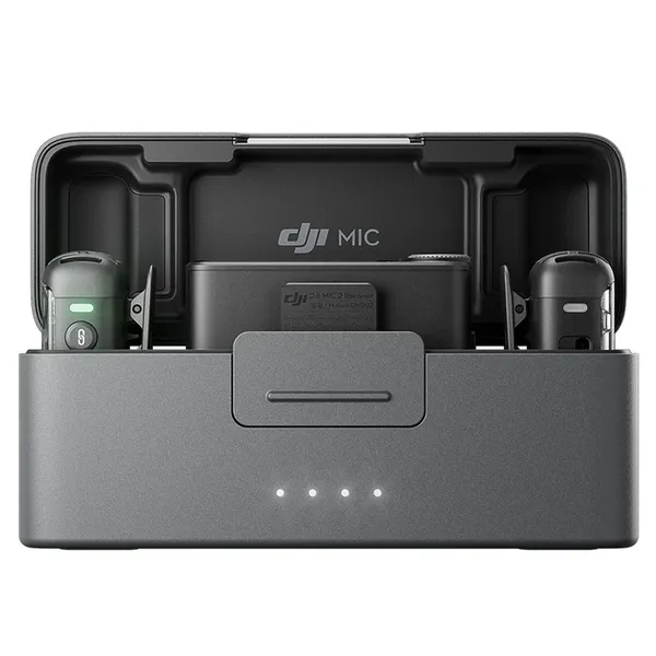Thiết Bị Thu Âm Không Dây DJI Mic 2 (2TX + 1RX + 1 Hộp sạc Mic) _DMT02&DMR02&DMC02