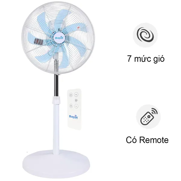 Quạt Đứng Đảo 360 Độ Dasin DZS-1845