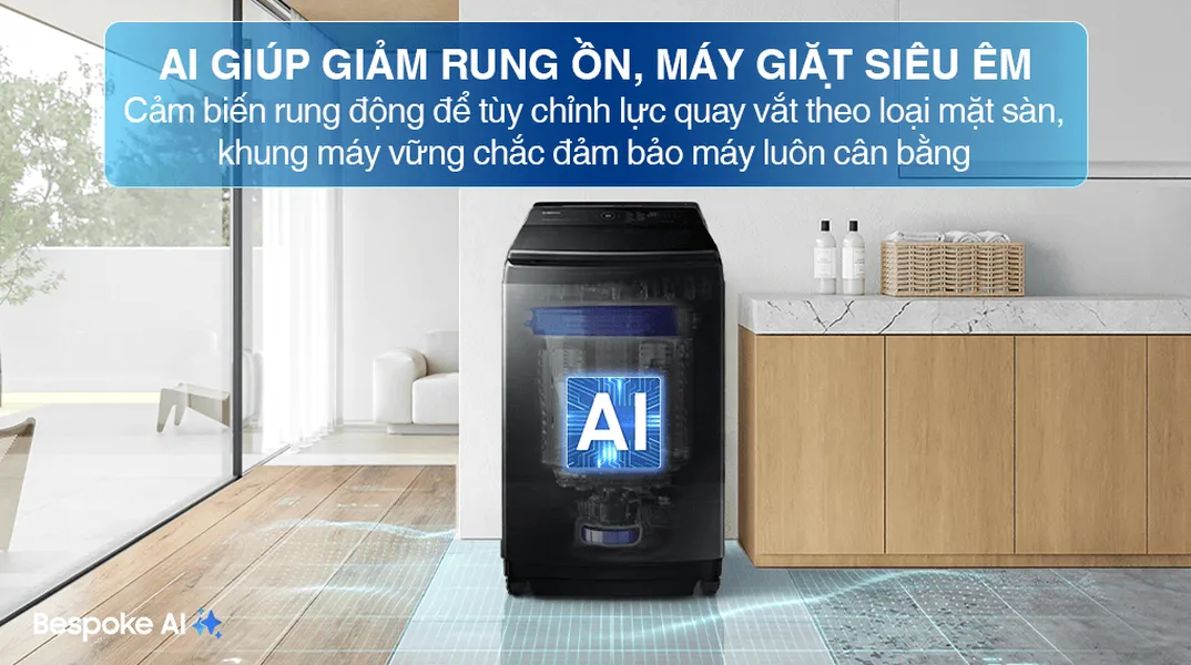 Máy Giặt Samsung Inverter 19 Kg WA80F19B9BSV