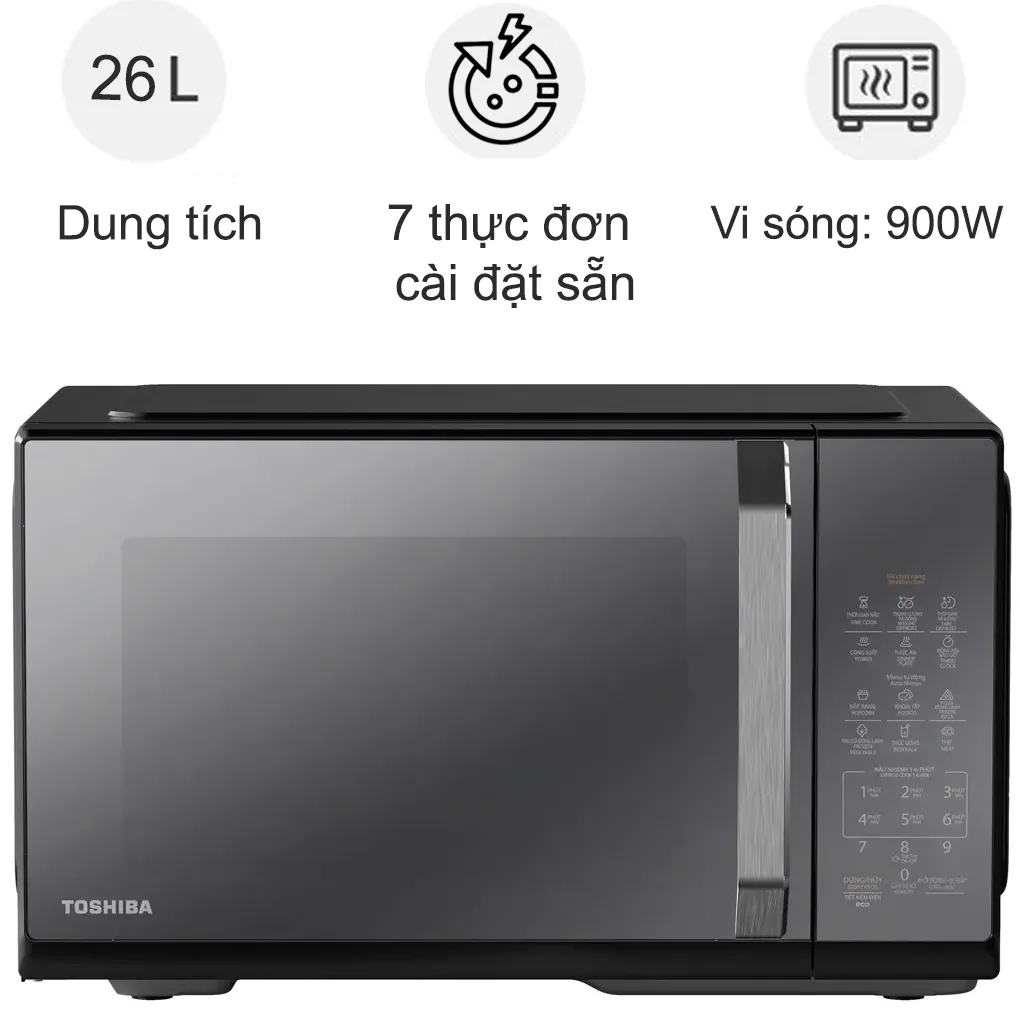 L&ograve; Vi S&oacute;ng MW3-EM26PE(BM)VN 26 L&iacute;t - Xuất Xứ Th&aacute;i Lan