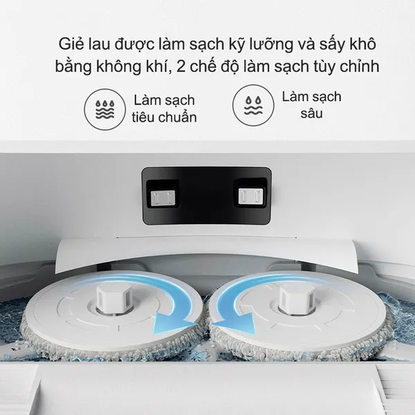 Robot Hút Bụi Lau Nhà Tự Giặt Giẻ Xiaomi X20