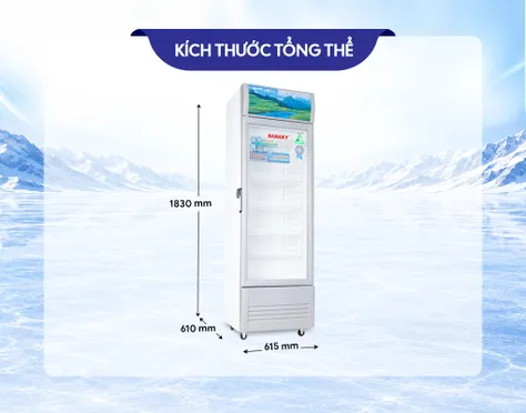 Tủ Mát Sanaky Inverter 290 Lít VH-358K3L 1