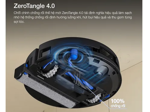 Robot Hút Bụi Thông Minh Ecovacs T90 PRO OMNI Màu Đen 13