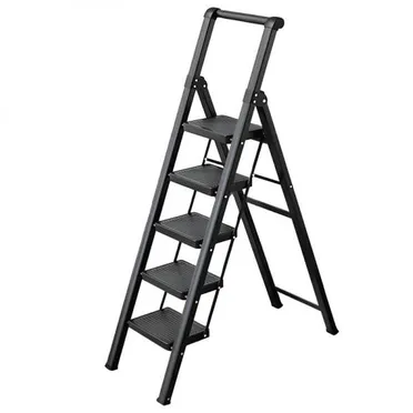 Thang Ghế Gấp Gọn Thông Minh 5 Bậc Fujihome SL105B (Black)