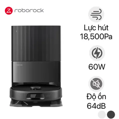 Robot Hút Bụi Roborock Qrevo S Pro Màu Đen