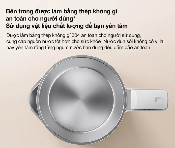 Ấm Đun Nước Xiaomi Electric Kettle 2 Lite EU (BHR9036EU) 1.5 Lít