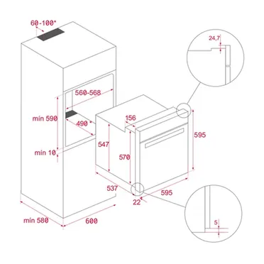 Lò Nướng Điện Teka HSB 610 1