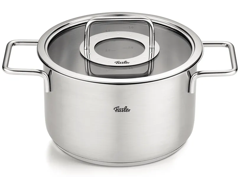 Bộ Nồi Fissler Pure 4 Món Nắp Kính - Xuất Xứ Đức