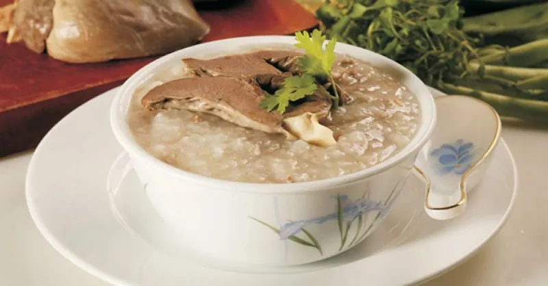 Cách làm món cháo tim heo với khoai tây đơn giản cho bữa sáng