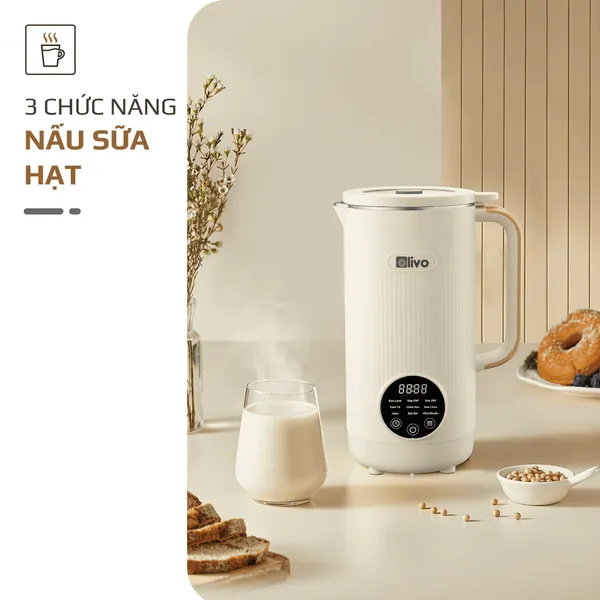 Máy Xay Nấu Đa Năng Olivo CB1200 1.2 Lít
