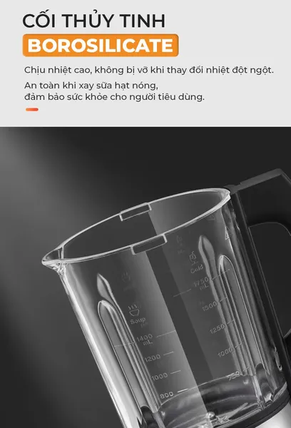 Máy Xay Sữa Hạt Magic Eco AC-145 1.75 Lít