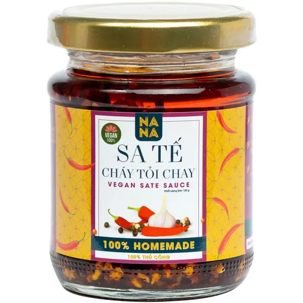 Sa Tế Cháy Tỏi Chay NANA 120 gam