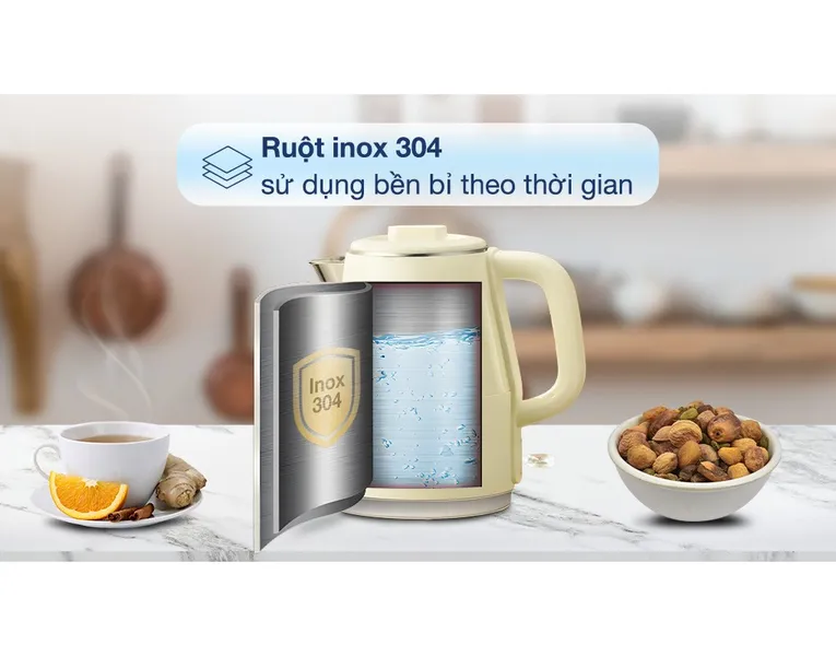 Bình Đun Siêu Tốc Bear KE-5H20B16 2.0 Lít