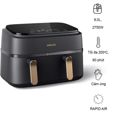 Nồi Chiên Không Dầu Philips NA352/00
