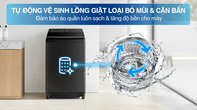 Máy Giặt Samsung Inverter 12.5 Kg WA40F12E4CSV