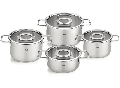 Bộ Nồi Fissler Pure 4 Món Nắp Kính - Xuất Xứ Đức 0