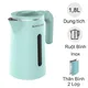 Bình đun siêu tốc inox 2 lớp Sunhouse SHD1351