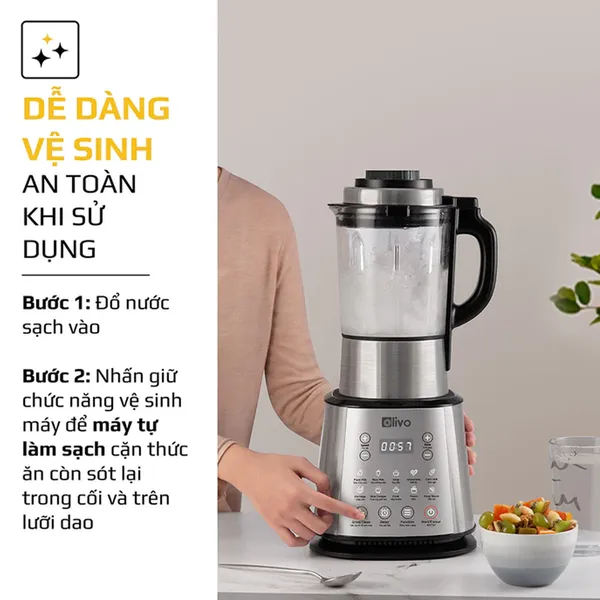 Máy Làm Sữa Hạt Olivo X20